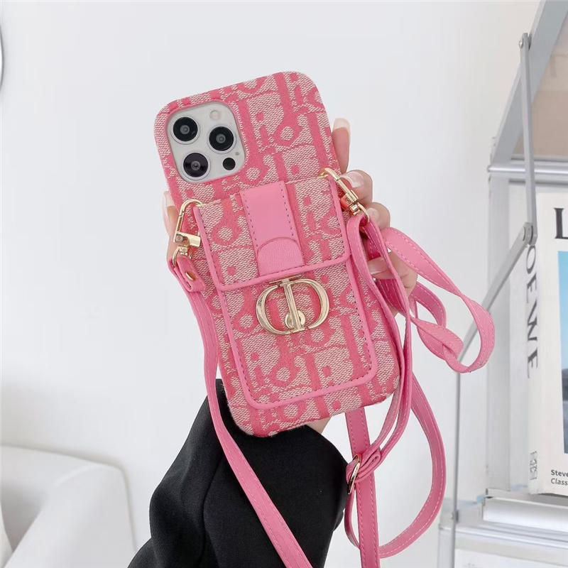 早い者勝ち Dior レディディオール iPhone14/13ケース ピンク