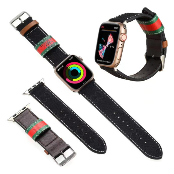 gucci アップル ウォッチ バンド ハイ ブランド メンズ レディース apple watch バンド おすすめ 革 アップルウォッチ7/8/ultra バンド 高級 スマート ウォッチ ベルト