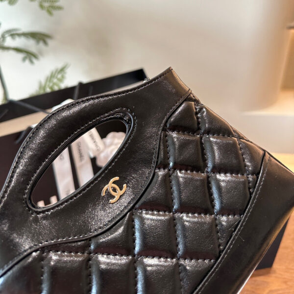 シャネル31 ナノショッピングバッグ chanel ショルダー バッグ レディース 斜 めがけ 軽い 2way ハイ ブランド ポーチ ポシェット 小さめ ショルダー バッグ 可愛い