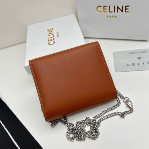 セリーヌ チェーン ウォレット celine ミニ 財布 レディース 人気 ブランド お 財布 ショルダー さいふ かわいい 小さい 財布 ブランド