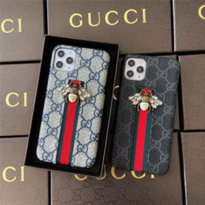 gucci ケース iphone16 グッチ 蜂 iphone16pro/16plus ケース ブランド メンズ iphone15/15pro ケース 大人 おしゃれ iphone14/13/12 ケース ハイブランド 安全