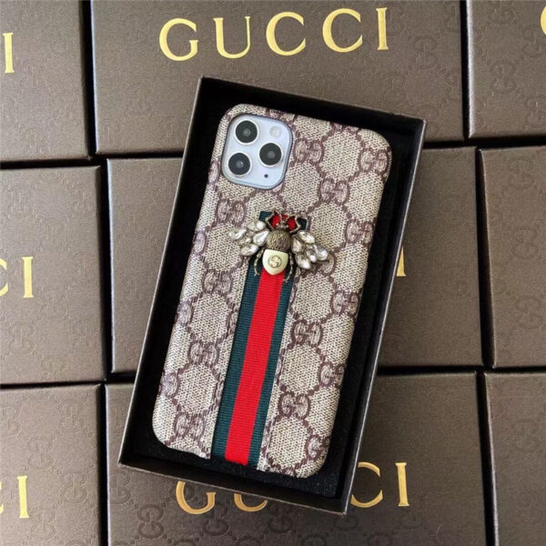 gucci ケース iphone16 グッチ 蜂 iphone16pro/16plus ケース ブランド メンズ iphone15/15pro ケース 大人 おしゃれ iphone14/13/12 ケース ハイブランド 安全