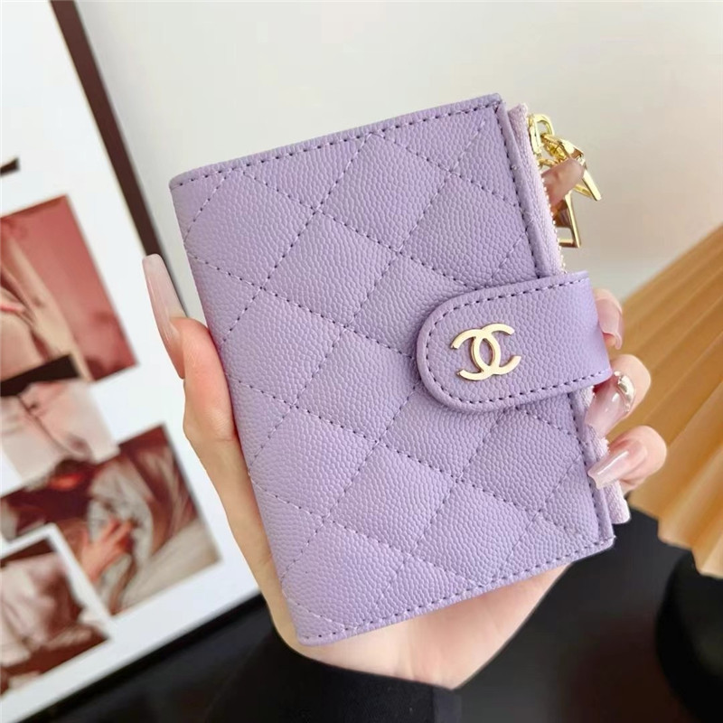 シャネル 財布 ダブルファスナー chanel ミニ 財布 カード ケース ブランド レディース 財布 二 つ折り 30代 40 代 女性 誕生 日 プレゼント