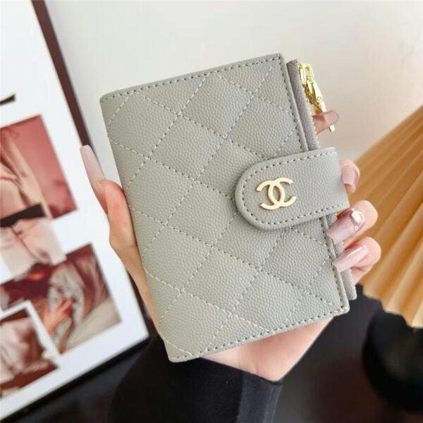 シャネル 財布 ダブルファスナー chanel ミニ 財布 カード ケース ブランド レディース 財布 二 つ折り 30代 40 代 女性 誕生 日 プレゼント - 画像 (6)